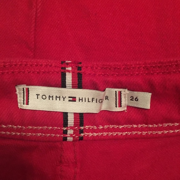tommy hilfiger wide leg high waist jean - Picture 5 of 5